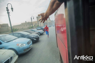 Illustration for article titled Spider-Man, Hanging Out in Cairo